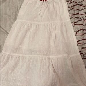 Old Navy Light Pink Tiered Skirt